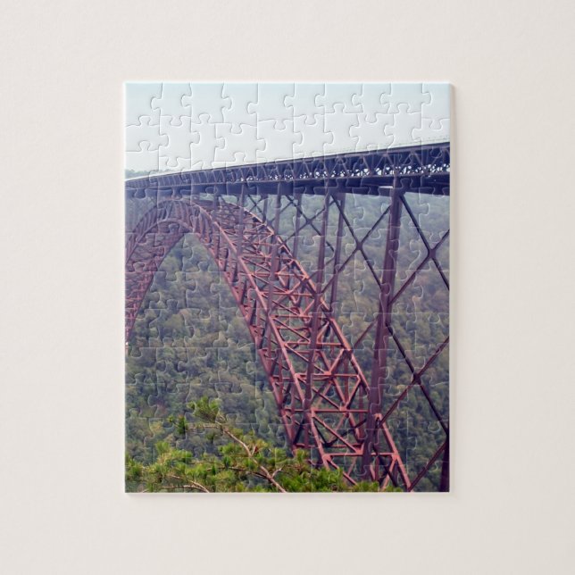New River Gorge Bridge Jigsaw Puzzle (Vertical)