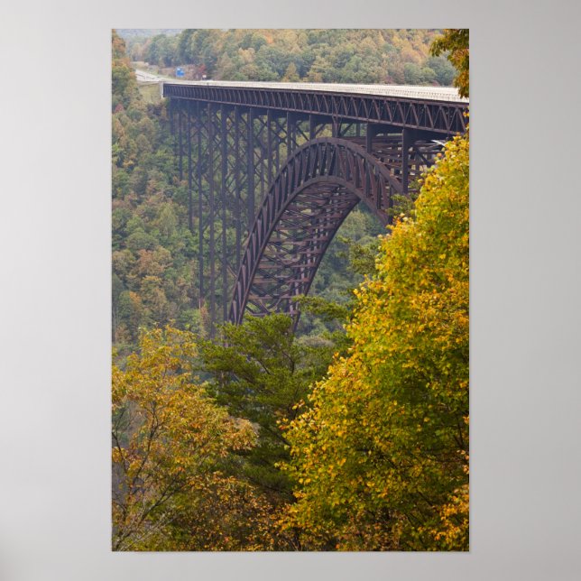 New River Gorge Bridge, New River Gorge Poster (Front)