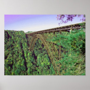 New River Gorge Bridge - West Virginia Poster