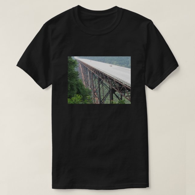 New River Gorge Bridge, West Virginia, T-shirt (Design Front)