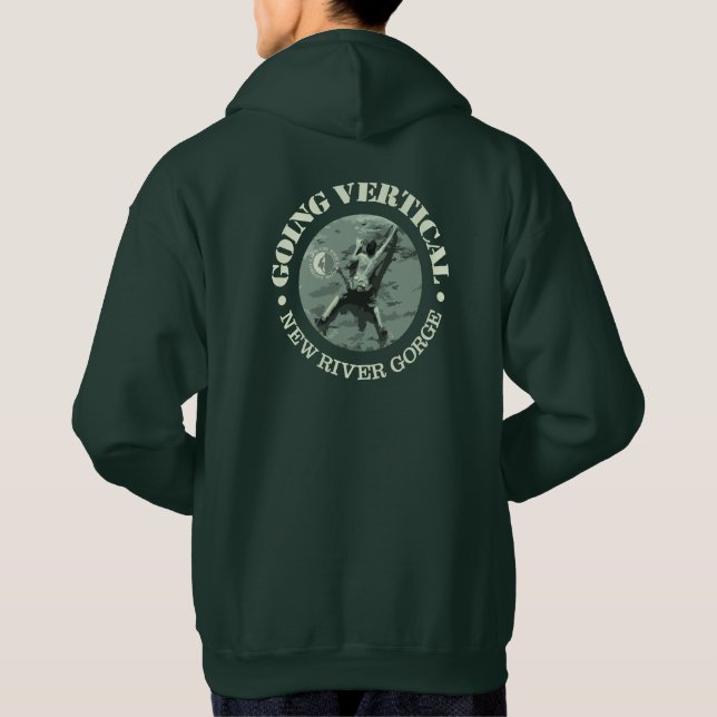New River Gorge (Going Vertical) Hoodie (Back)