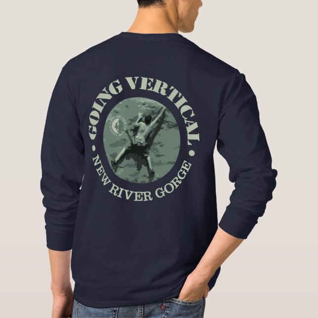 New River Gorge (Going Vertical) T-Shirt (Back)