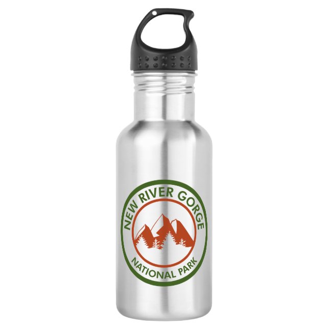 New River Gorge National Park 532 Ml Water Bottle (Front)