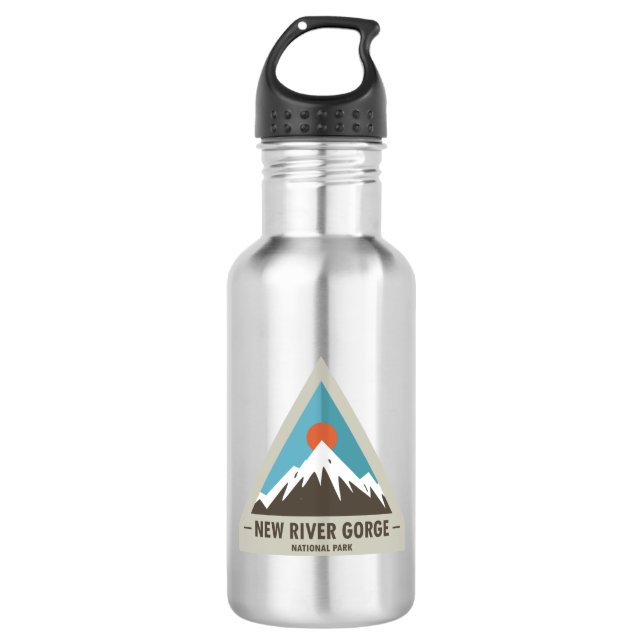 New River Gorge National Park 532 Ml Water Bottle (Front)
