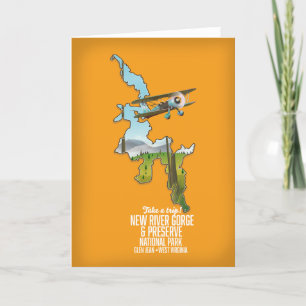 New River Gorge National Park and Preserve. Card