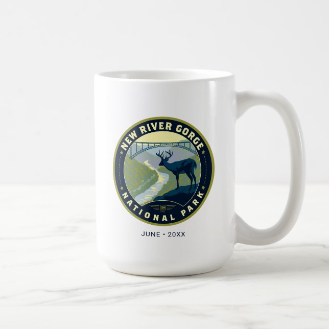 New River Gorge National Park Coffee Mug (Right)