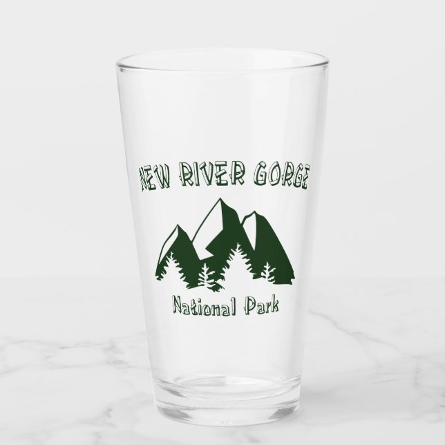 New River Gorge National Park Glass (Front)