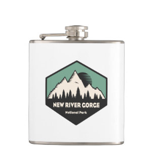 New River Gorge National Park Hip Flask
