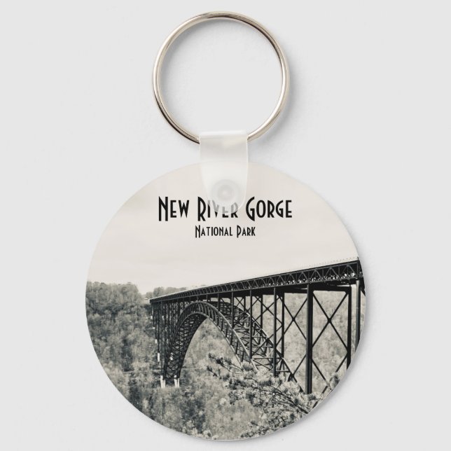 New River Gorge National Park Key Ring (Front)