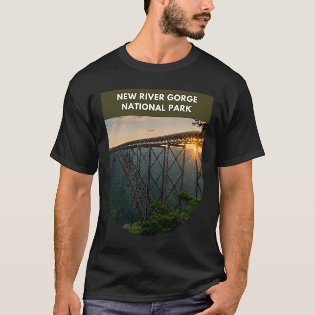 New River Gorge National Park  T-Shirt (Front)