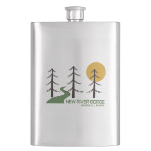 New River Gorge National Park Trail Hip Flask