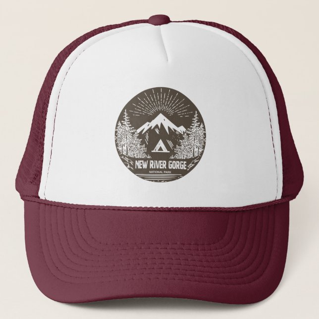 New River Gorge National Park Trucker Hat (Front)