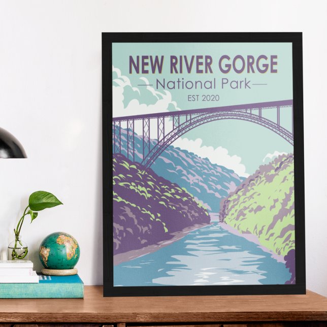 New River Gorge National Park West Virginia Bridge Poster (Creator Uploaded)