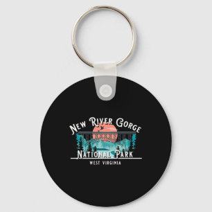New River Gorge National Park West Virginia Usa So Key Ring