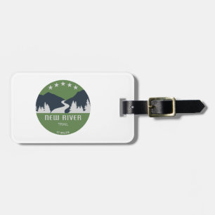 New River Trail Luggage Tag
