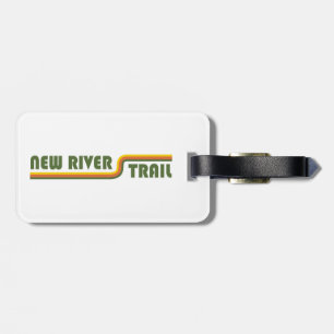 New River Trail Virginia Luggage Tag