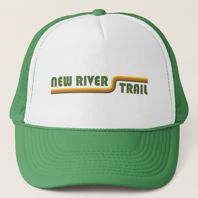 New River Trail Virginia Trucker Hat (Front)