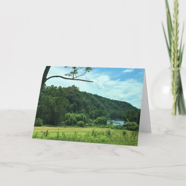 New River, Virginia Card (Front)