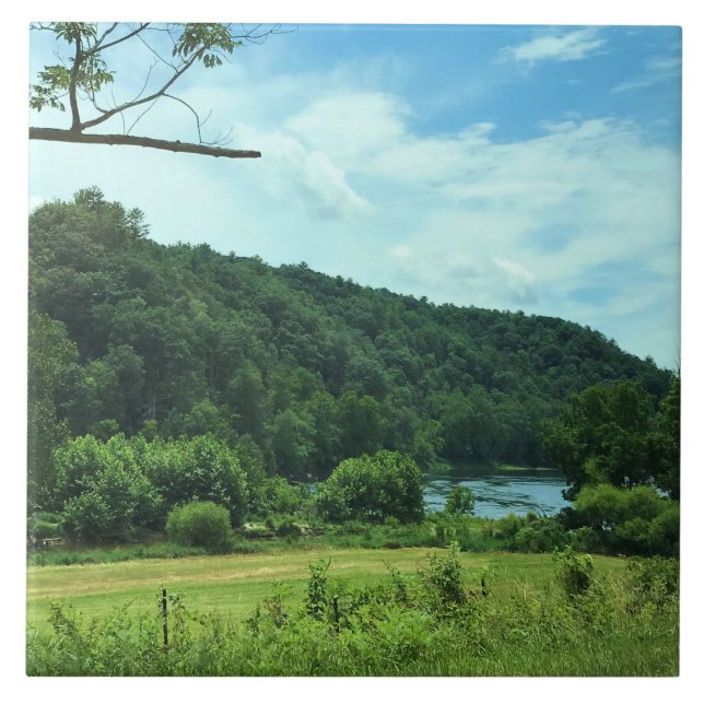 New River, Virginia Tile (Front)