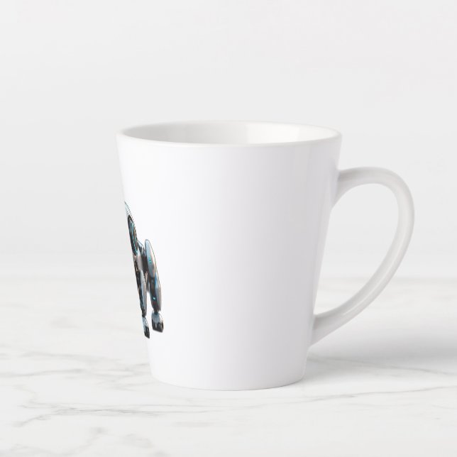 New robot latte mug (Right)