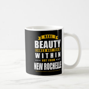 New Rochelle - Funny D City Gift Coffee Mug