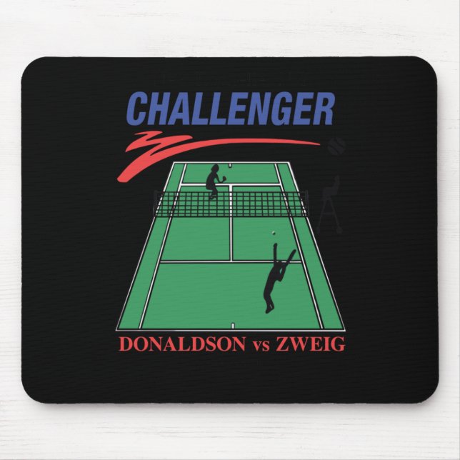 New Rochelle Ny Challenger Donaldson Vs Zweig Mouse Pad (Front)