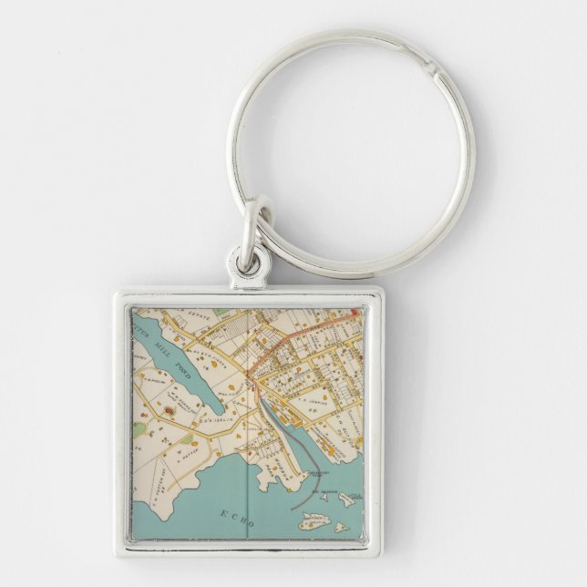 New Rochelle, NY Key Ring (Front)