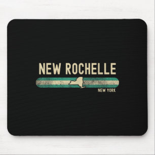 New Rochelle Ny _ New York _ Travel &amp; 80s Styl Mouse Pad
