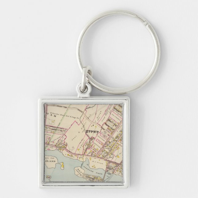 New Rochelle ward 2, New York Key Ring (Front)