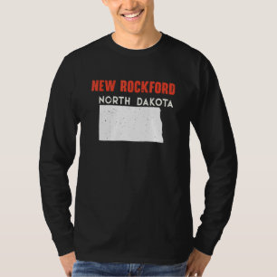 New Rockford North Dakota USA State America Travel T-Shirt