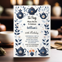 New Royal Chic Adult Fairy Tea Party 60th Birthday