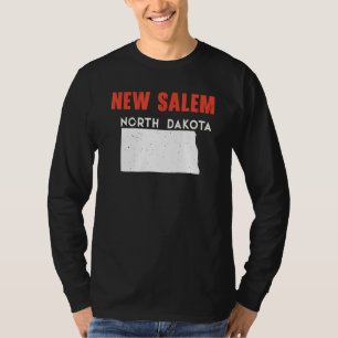 New Salem North Dakota USA State America Travel T-Shirt