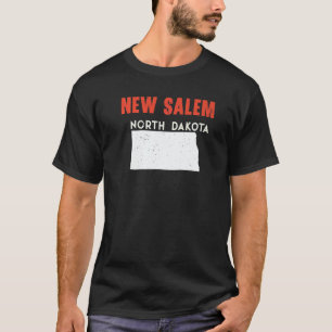 New Salem North Dakota USA State America Travel T-Shirt