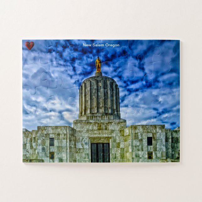 New Salem Oregon Jigsaw Puzzle (Horizontal)