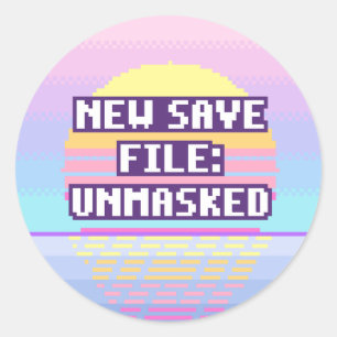 New Save File: Unmasked Neurodivergent Sticker