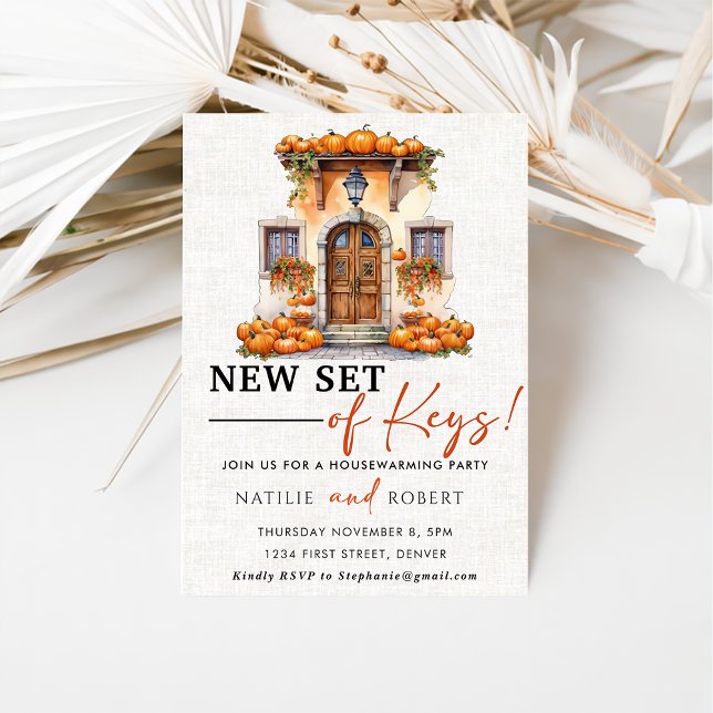 New Set Of Keys Housewarming Party Invitation (Creator Uploaded)