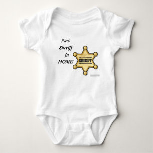 New Sheriff in Home BABY Bodysuit