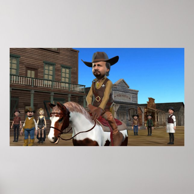 New Sheriff In Town - Large Poster (Front)