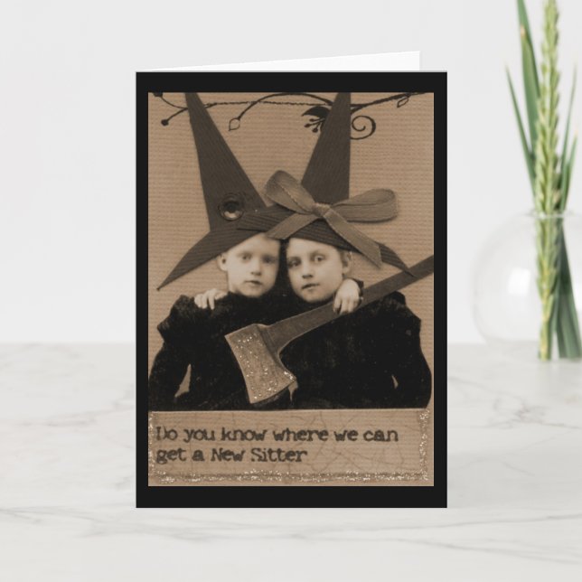 New SItter Card (Front)