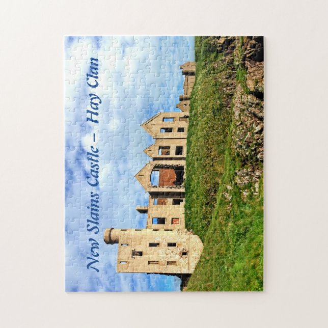 New Slains Castle –  Hay Clan Jigsaw Puzzle (Vertical)