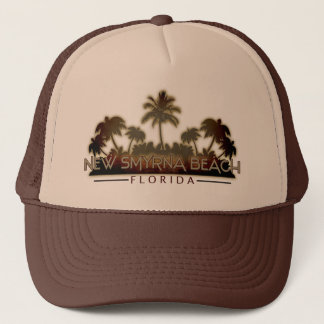 New Smyrna Beach Florida palm hat