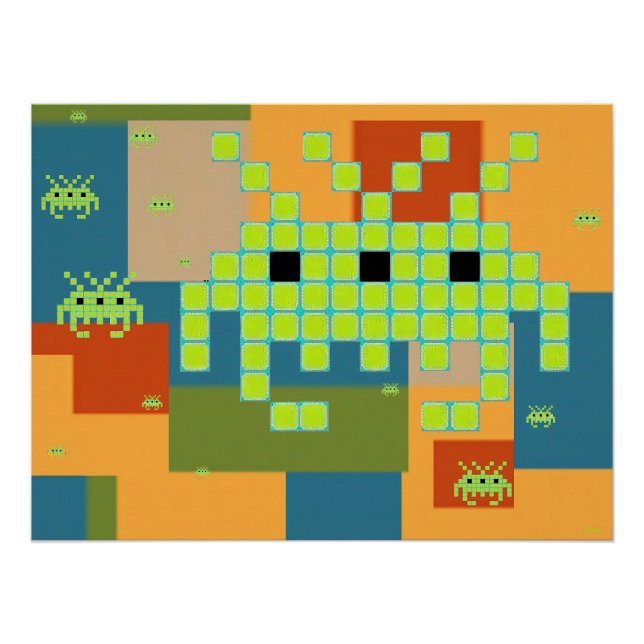 New Space Armada Poster (Front)