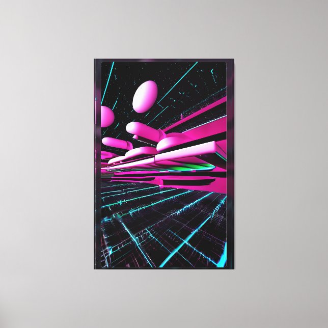 New Spaces - Ken Gage Art Canvas Print (Front)
