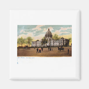 New State Capitol, St. Paul, Minnesota Vintage Magnet