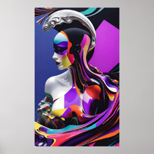 New Surf Punk Wave - Ken Gauge Art Poster