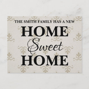 New Sweet Home Moving Announcement