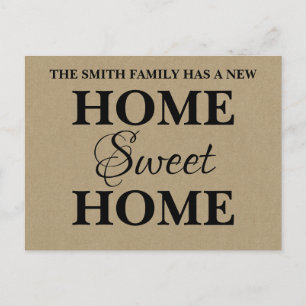 New Sweet Home Moving Announcement