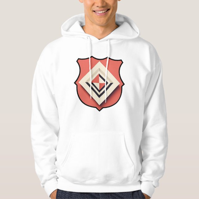 New T-Shirt Print Design Hoodie (Front)