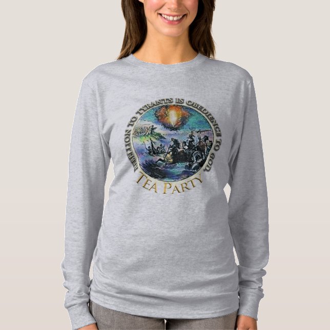 New TEA Party t-shirts - Tyrants - Enough Already! (Front)