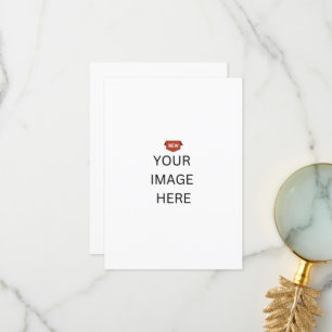 NEW! Thank You Card - 4.5" x 6.25" - Custom